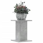 Suport de plante, 2 buc., gri beton, 30x30x40 cm lemn prelucrat GartenMobel Dekor