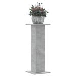 Suport de plante, 2 buc., gri beton, 30x30x80 cm lemn prelucrat GartenMobel Dekor