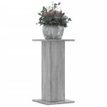 Suporturi de plante 2 buc. gri sonoma 30x30x60cm lemn prelucrat GartenMobel Dekor