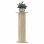 Suporturi plante 2 buc. stejar sonoma 30x30x95cm lemn prelucrat GartenMobel Dekor