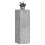 Suporturi plante 2 buc. gri beton 33x33x100 cm lemn prelucrat GartenMobel Dekor