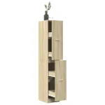 Dulap de farmacie, stejar sonoma, 30x41x174,5 cm lemn prelucrat GartenMobel Dekor