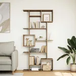 Bibliotecă, stejar artizanal, 92x29x188 cm, lemn prelucrat GartenMobel Dekor