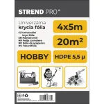 Folie de acoperire pentru vopsit Strend Pro Hobby 4x5 m, HDPE 5,5 μ