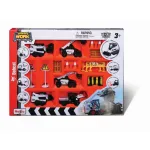 Set utilaje de constructii Bobcat Maisto cu accesorii, 3 ani+