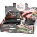 Cuțit pentru steak MagicHome cu teacă, lamă zimțată, 20,5 cm