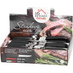 Cuțit pentru steak MagicHome, zimțat, din inox, 22,5 cm