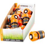 Rýchlospojka Strend Pro SoftTouch C3024RDX, 3/4", STOP R, na hadicu, záhradná, Sellbox 25 ks