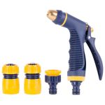 Set de irigare pentru gradina Strend Pro Garden cu pistol si accesorii