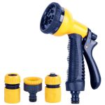 Set irigare gradina Strend Pro Garden TS4020 cu pistol, 2 cuple si adaptor