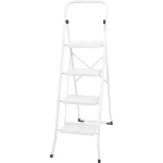 Scara pliabila din otel Strend Pro, 4 trepte, 150 kg, 138,5 cm