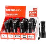 Svietidlo Strend Pro Flashlight FL004, COB 100 lm, AluBody, 3xAAA, Sellbox 12 ks