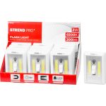 Svietidlo Strend Pro Switchlight SL1063, 2xCOB 200 lm, 3xAAA, s vypínačom, Sellbox 12 ks