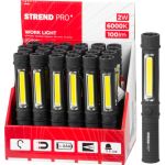 Svietidlo Strend Pro Worklight CWL1046, COB LED 100 lm, 3xAAA, pracovné, magnet, Sellbox 24 ks