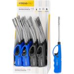 Zapaľovač Strend Pro FLEXI Windproof, vetru odolný, Sellbox 16 ks