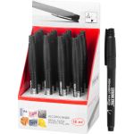 Značkovač Strend Pro Thin, tenký, čierny, Sellbox 12 ks