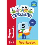 Carte cu activitati Alphablocks - Super sunete