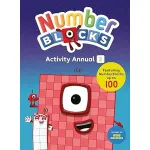 Carte de activitati Numberblocks pana la 100 pentru copii 3+