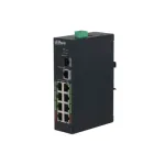 Switch Dahua cu 8 porturi, PoE si 2 Porturi UPLINK, 120W, 1000 Mbps, 48-57V DC, ePoE pana la 800m, LR2110-8ET-120-V2 SafetyGuard Surveillance
