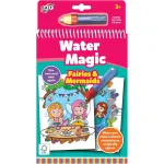 Carte de colorat cu apa reutilizabila Galt Water Magic Zane si Sirene, 3+