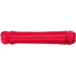 Sfoară de rufe din PVC 20 m, 4 mm, roșie, MagicHome Cloth-Line