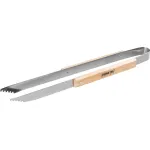 Cleste pentru gratar Strend Pro Grill din inox, 45 cm, cu maner din lemn