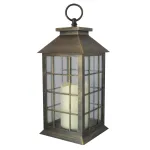 Felinar decorativ LED vintage MagicHome LP2140, 14x14x30 cm