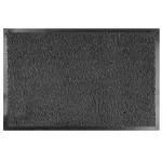 Covoraș de intrare MagicHome antiderapant 40x60 cm, negru-gri