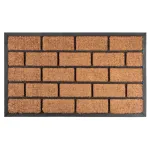Covoraș de intrare MagicHome Brickwall 45x75 cm din cocos și gumă