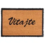 Covoraș de intrare MagicHome Welcome 40x60 cm din cocos și gumă