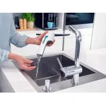 Aspirator electric pentru geamuri Leifheit Nemo, curatare fara urme