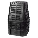 Compostor de grădină ECO Multi 1000 L, negru, din PE