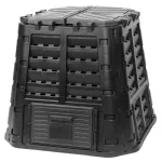 Compostor de grădină ECO Multi 480 litri, negru, din PE