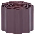 Bordură pentru gazon Strend Pro Garden, plastic maro, 100 mm, 9 m