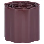 Bordură pentru gazon Strend Pro Garden, plastic maro, 120 mm x 9 m