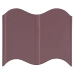 Bordură de grădină Strend Pro Garden LE799, maro, 120 mm, 32 piese, 5,1 m