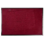 Covoraș de intrare MagicHome antiderapant 60x90 cm, roșu-negru