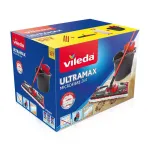 Set mop și găleată Vileda Ultramax Complete pentru curățarea podelelor