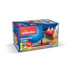 Set mop Vileda Ultramax Turbo cu galeata si laveta Actifibre Soft
