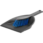 Set măturică cu făraș York Azur, lamă din cauciuc, 21,5x32x5,5 cm