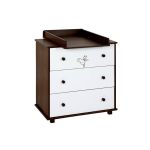 Comoda de Infasat Klups SAFARI Little Giraffe Wenge