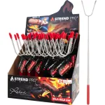 Tepușă telescopică pentru grătar Strend Pro, 25-88 cm