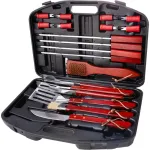 Set ustensile pentru gratar Strend Pro Grill, 19 piese, in cutie
