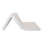 Saltea Pliabila Fibra Cocos Integral 120x60x06 cm Husa Microfibra Matlasata