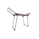 Uscător de rufe Vileda King 20 m, pliabil, cu aripi, negru