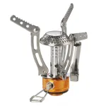 Arzător camping Meva Twist cu aprindere piezo și filet 7/16, 4,5 kW