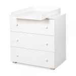 Comoda de Infasat Klups PAULA Alb