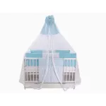 Lenjerie pentru patut bebe MyKids Sailor Dream 120x60 cm, 11 piese