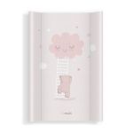 Saltea de infasat bebe cu intaritura 70x47,5 Klups 435 Walk in the Clouds Pink