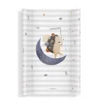 Saltea de infasat bebe moale 70x47,5 cm Moon Hedgehog KLUPS